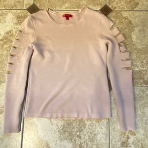 Light pink,  Jennifer Lopez sexy arm slit sweater